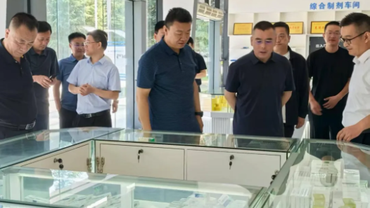 甘肃省药品监督管理局党组书记、局长吉永锋到独一味制药考察调研 助力企业高质量发展